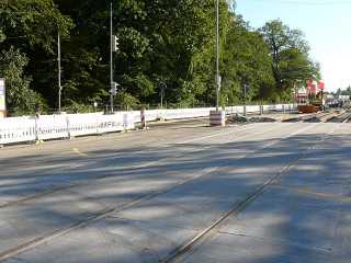 Stadtauswärts