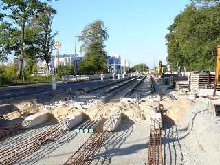 Stadteinwärts