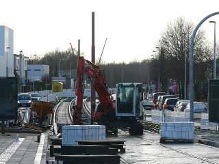 Die Haltestelle Thalenhorststraße