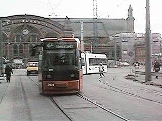 6E am Hauptbahnhof