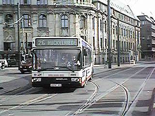 Linie 26 an der Brillkreuzung