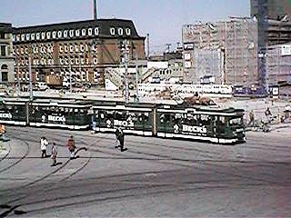 Linie 8 am Hauptbahnhof
