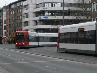 GT8N-1 in der Falkenstraße GT8N-1 in der Falkenstraße