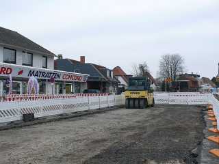 Am zweiten Bauabschnitt