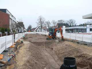 Am zweiten Bauabschnitt