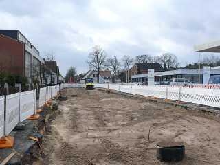 Am zweiten Bauabschnitt
