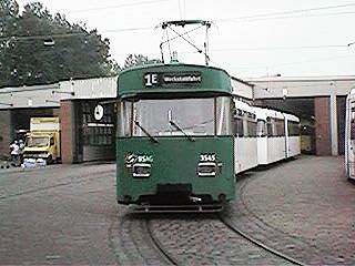 Ein Stadtbahnwagen